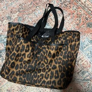 Leopard bag nylon